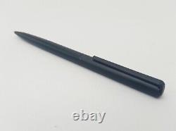 OMAS 80 Matte Black Slim Ballpoint Pen Boxed Vintage 80s Very RARE