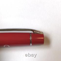 OMEGA Ballpoint Pen Novelty Matt Black Red Set 2 Twist type Limited Rare Japan