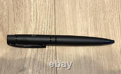 OMEGA Original Novelty Matte Black Twisted Ballpoint Pen wz/Box Super Rare F/S