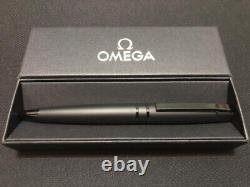 OMEGA Original Novelty Matte Black Twisted Ballpoint Pen wz/Box Super Rare F/S