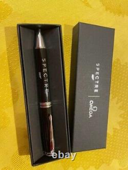 OMEGA Original Novelty Twist type Matte Black Ballpoint Pen withBox Rare New