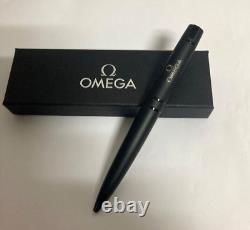 OMEGA Watch Novelty Matte Black Twisted Ballpoint Pen wz/Box Super Rare