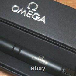 OMEGA Watch Novelty Matte Black Twisted Ballpoint Pen wz/Box Super Rare