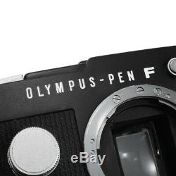 Olympus Pen Ft Half-frame Film Camera Matte Black Repainted / Read! / 30d Wrt