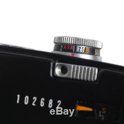 Olympus Pen Ft Half-frame Film Camera Matte Black Repainted / Read! / 30d Wrt
