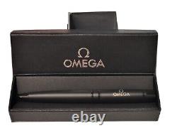 Omega Ballpoint Pen Limited Edition Matte Black Rare Items With Box