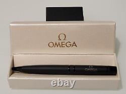 Omega Ballpoint Pen Limited Edition Matte Black Rare Items With Box