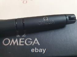 Omega Matt Black Collectors Pen Brand New in Box HIGHLY COLLECTABLE
