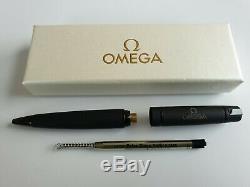 Omega Matt Black Metal Ballpoint Pen