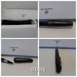 PANERAI Watch Pen Matte Black Stainless Steel Felt Pen Tote & Gift Box