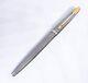 PARKER 75 Flat Top Early Ver. Sterling Silver 925 Ballpoint Pen free Shipping