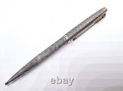 PARKER 75 Flat Top Early Ver. Sterling Silver 925 Ballpoint Pen free Shipping