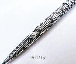 PARKER 75 Flat Top Early Version Sterling Silver 925 Ballpoint Pen