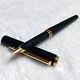 PARKER 95 Fountain Pen NibF Matte Black with Converter Vintage Free Shipping