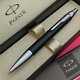 PARKER Ballpoint Pen IM Premium Matte Black & Chrome Trim with Box PM02159