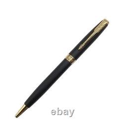 PARKER Ballpoint Pen Sonnet Matte Black GT Black x Gold Pre-owned H3.1xW6.7