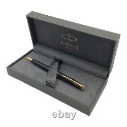 PARKER Ballpoint Pen Sonnet Matte Black GT Black x Gold Pre-owned H3.1xW6.7