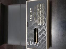 PARKER Ballpoint pen Sonet Matte Black GT withBox Unused