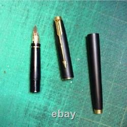 PARKER Fountain Pen Matte Black Nib14K X Free Shipping From Japan