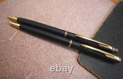 PARKER Insignia Matte Black Light GT Mechanical pencil&Ballpoint pen(No Box) F/S