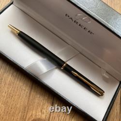 PARKER ballpoint pen matte black gold #0641