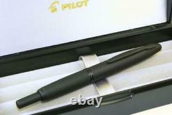 PILOT Capless (Matte black, NibB, 18K) JAPAN PEN NEW fountain pen