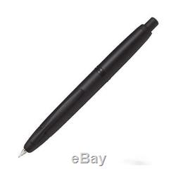 PILOT Fountain Pen FC-18SR-BM-M Capless Matte black Medium from Japan F/S