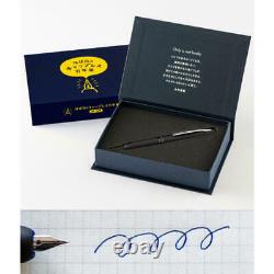 PILOT Hobonichi Limited Capless Matte Black Nib 18k EF Fountain pen With Box