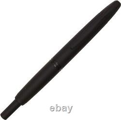 PILOT Vanishing Point Fountain Pen in Matte Black 18K Gold Medium Point