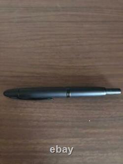 PILOT fountain pen Capless Body ColorMatte black NibF Knock type