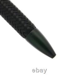 PORSCHE DESIGN P'3110 Tec Flex Matte Black Stainles Ballpoint Pen wz/Box Rare