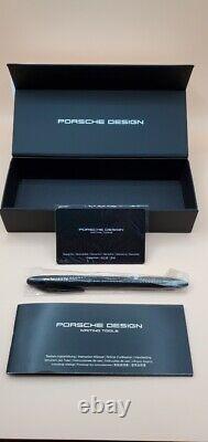 PORSCHE DESIGN Tec Flex P'3110 Matte Black Ballpoint Pen NEW