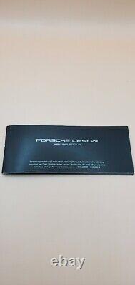 PORSCHE DESIGN Tec Flex P'3110 Matte Black Ballpoint Pen NEW