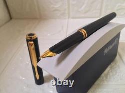 Parker 95 Matte Black Fountain Pen Nib F Vintage New Japan extremely rare 239