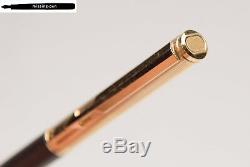 Parker ARROW Ballpoint Pen in Matte Black with golden Cap (from around 1979)