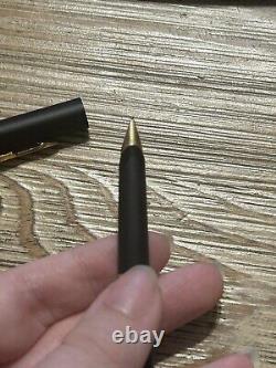 Parker Arrow Fountain Pen Matte Black Medium Point With Pencil And Ballpoint