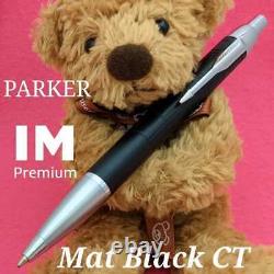 Parker Ballpoint Pen IM Premium S11421313 Matte Black x Silver Color KH08911