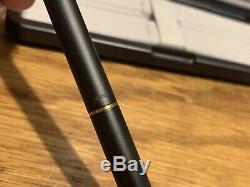 Parker Ballpoint Pen In Matte Black With Gold Trim Mint Condition