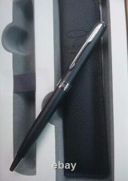 Parker Ballpoint Pen Sonnet Matte Black CT BP with Pen Case and Refill Unused
