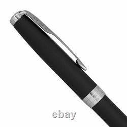 Parker Ballpoint Pen Sonnet Matte Black x Silver 1950881 Twist Type KH08962
