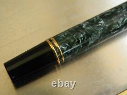 Parker Duofold Rollerball Pen Black & Gold New In Box Flat Top Old Version