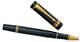 Parker Duofold Rollerball Pen Black & Gold New In Box Flat Top Older Version