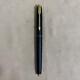 Parker Fountain Pen #75 Matte Black XF #9c2f47