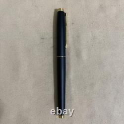 Parker Fountain Pen #75 Matte Black XF #9c2f47