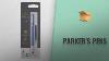 Parker S Pens Deals Parker Medium Nib Vector Fountain Pen Blue With Chrome Trim Blue Ink Blister