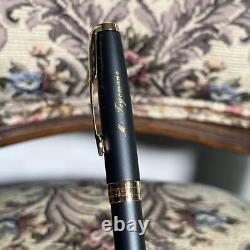 Parker Sonnet Ballpoint Pen Matte Black GT with Box #9392f0