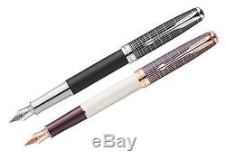 Parker Sonnet Great Expectations Premium Fountain Pen (1 Matte Black/Grey Fine)