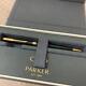 Parker Sonnet Matte Black GT Slim Ballpoint Pen Brand New Unused Condition