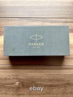 Parker Sonnet Matte Black Gt Ballpoint Pen With Box