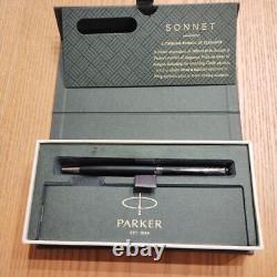 Parker Sonnet matte black ballpoint pen #b196de